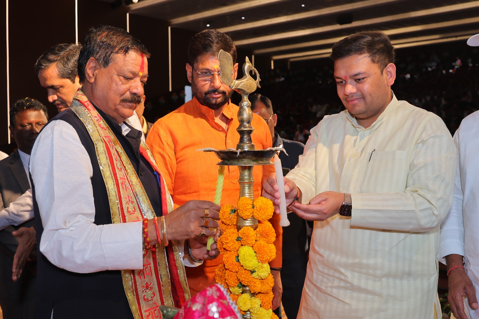 जिला प्रभारी एवं राज्यमंत्री (स्वतंत्र प्रभार) बेसिक शिक्षा विभाग / प्रभारी मंत्री श्री संदीप सिंह जी ने फीता काटकर त्रिदिवसीय विकास महोत्सव मेले का किया शुभारंभ*