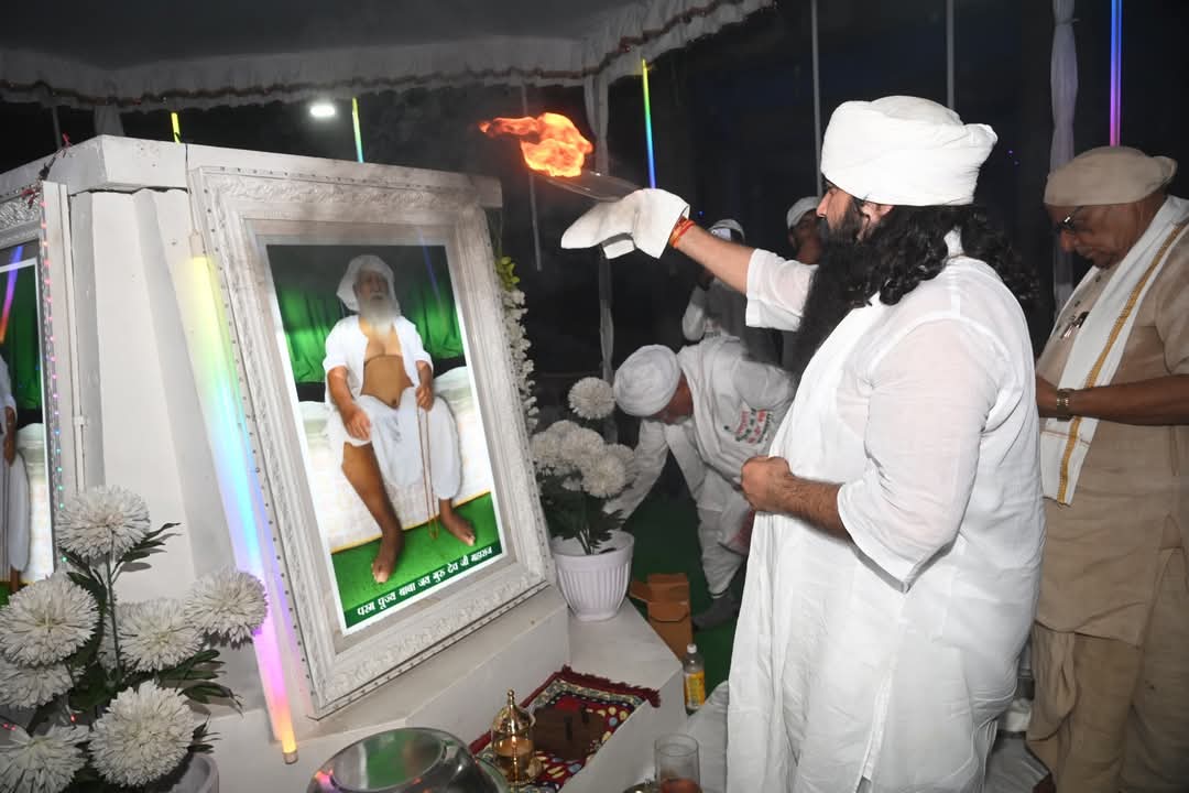 जयगुरुदेव आश्रम पर चल रहे पांच दिवसीय वार्षिक भंडारे में उमड़ा आस्था का सैलाब