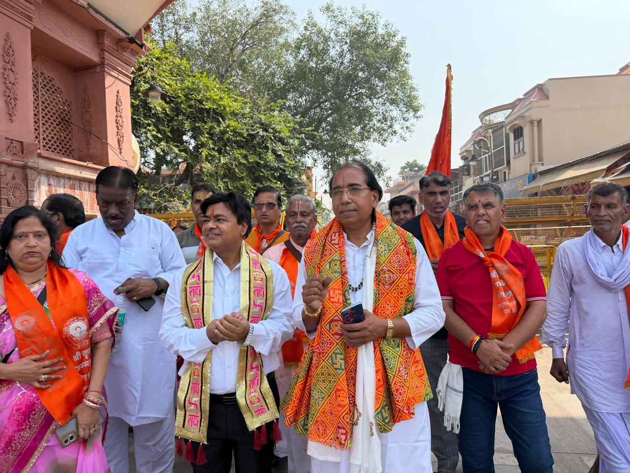 श्री कृष्ण जन्मभूमि के कब्जा मुक्त होने के बाद ही दर्शन करने का संकल्प  चारों धामों से श्री कृष्ण जन्मभूमि की मुक्ति को निकाली गई श्रीकृष्ण यात्राएं निकालने का संकल्प हुआ पूरा, अगली यात्रा की घोषणा जल्द: महेंद्र प्रताप